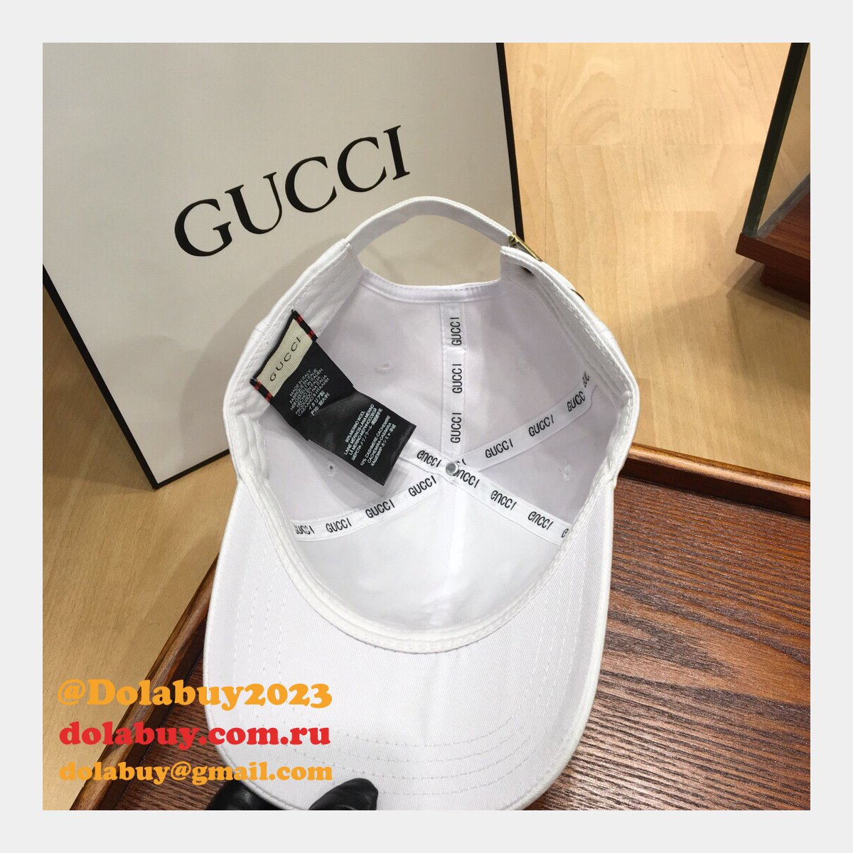 knockoff G*u*i new baseball cap