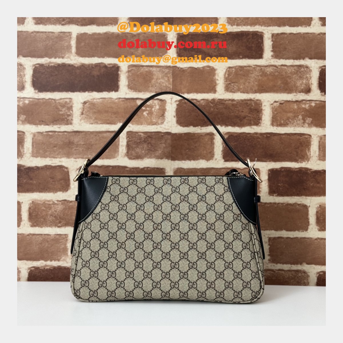 G*u*i luxury copy mirror gg emblem 815216 shoulder bag