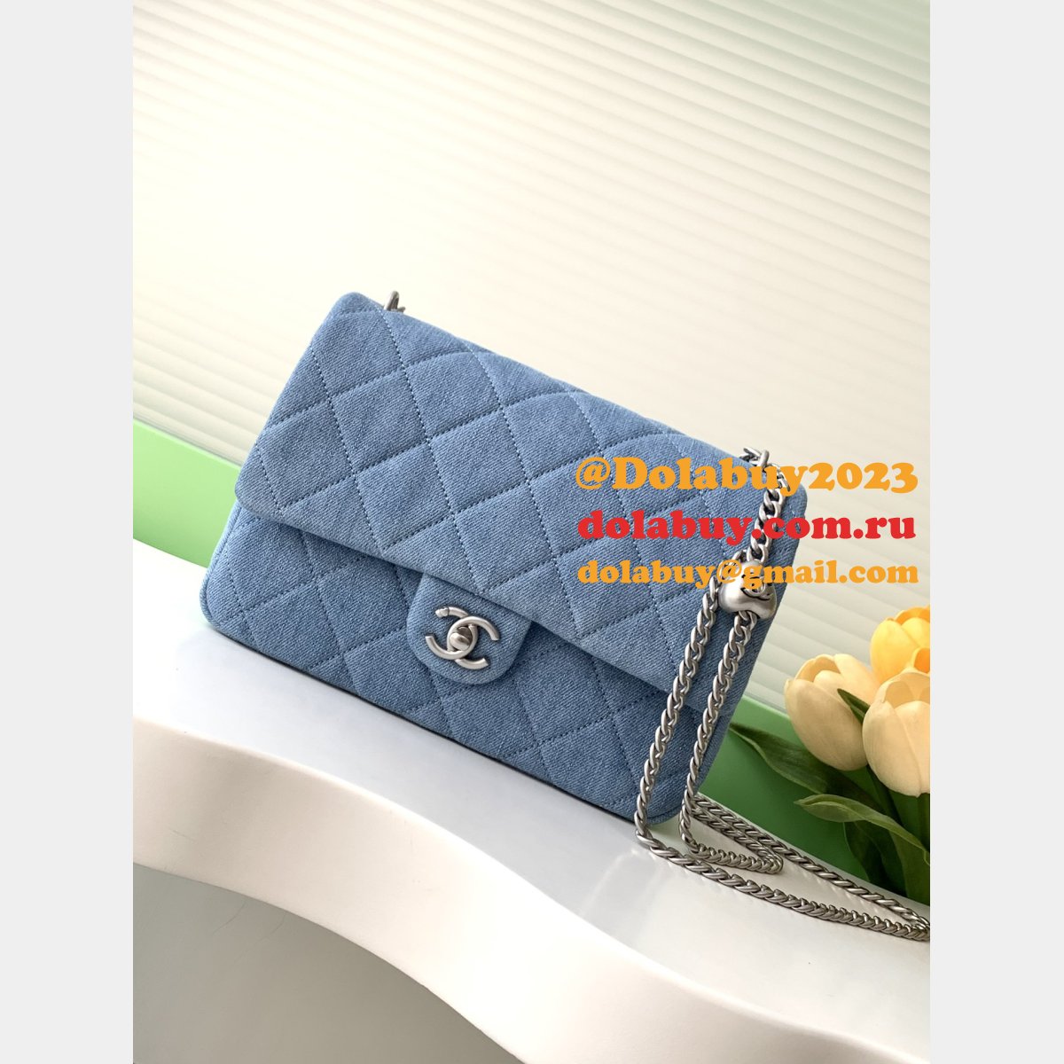 Top Quality Best Replicas Flap Danim AS1787 Luxury Bag