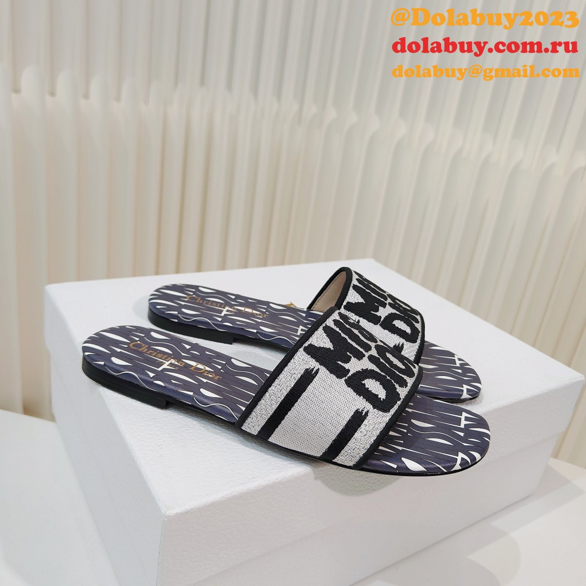 Top Quality Dior Dway Slide 1:1 Mirror