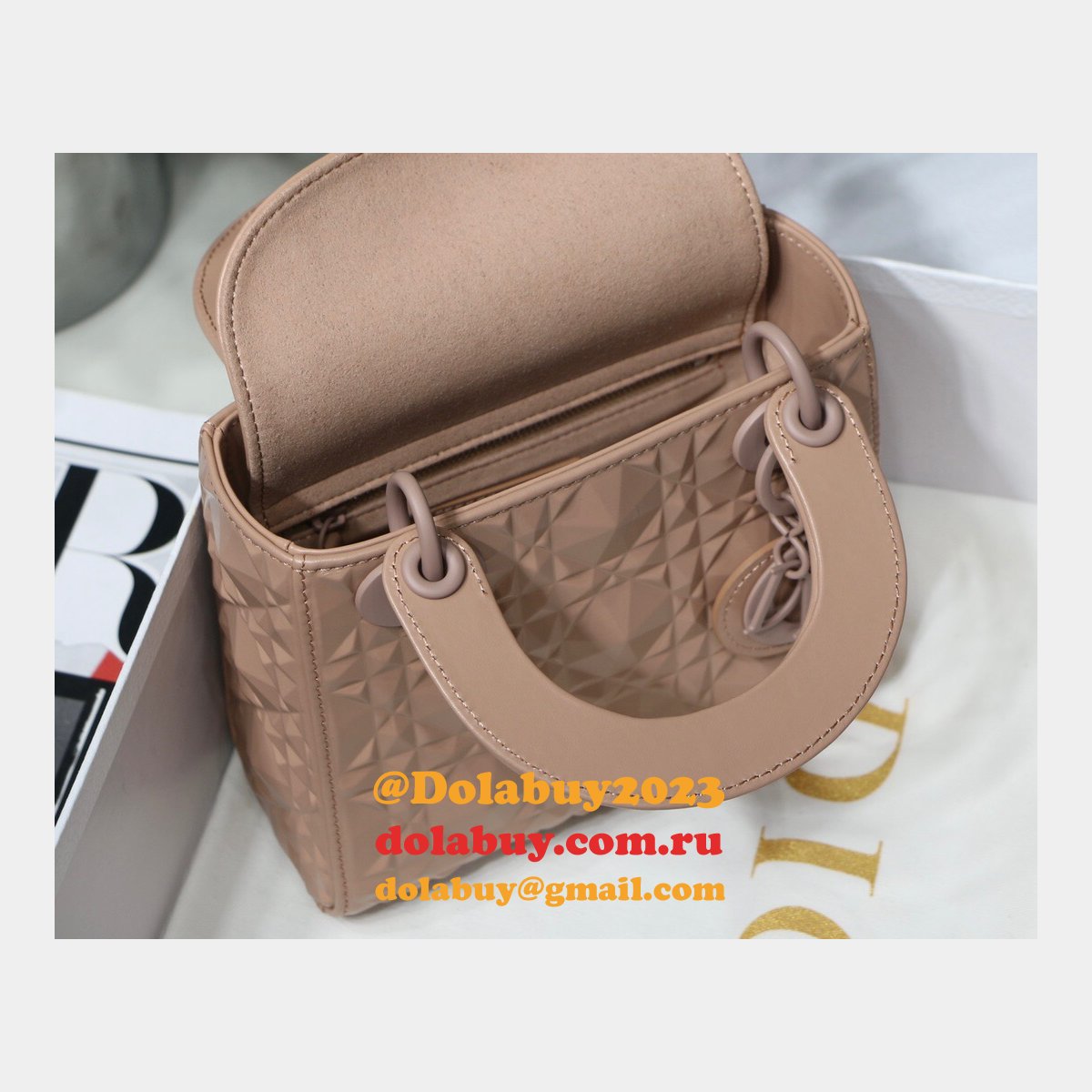 Best Site For Replica Lady Dior 17cm Handbags Sale Dolabuy