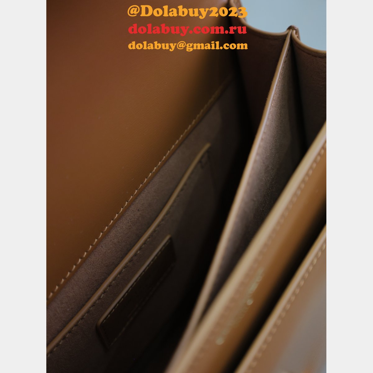 Top Quality Sunset 22cm 422906 Smooth Leather Handbag