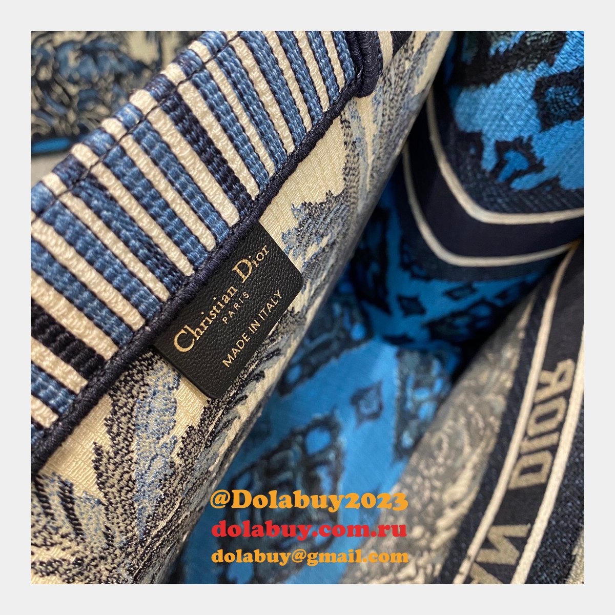 Best Quality Christian Dior Book Tote Bag