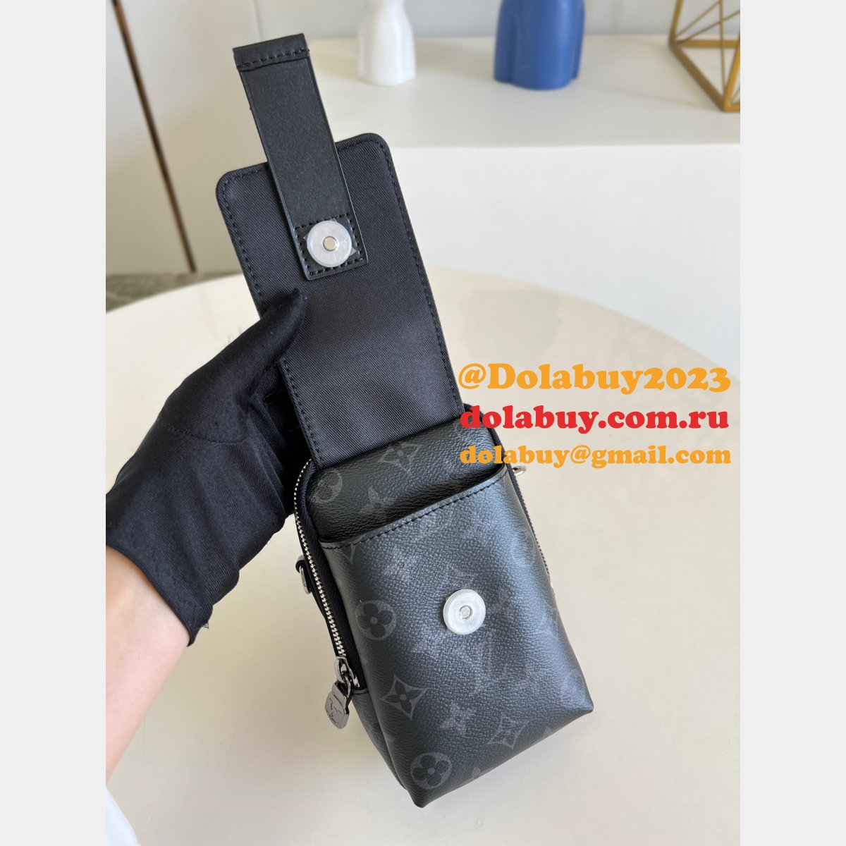 Louis Vuitton Duplication Flap Double Phone Pouch M81005 Other Bag