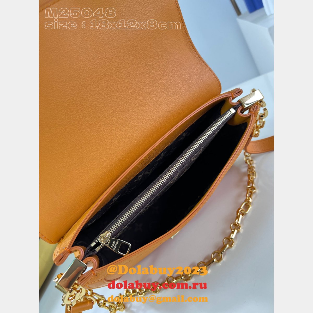 Sale Fake Louis Vuitton Dauphine Soft MM H27 M25209 Bag