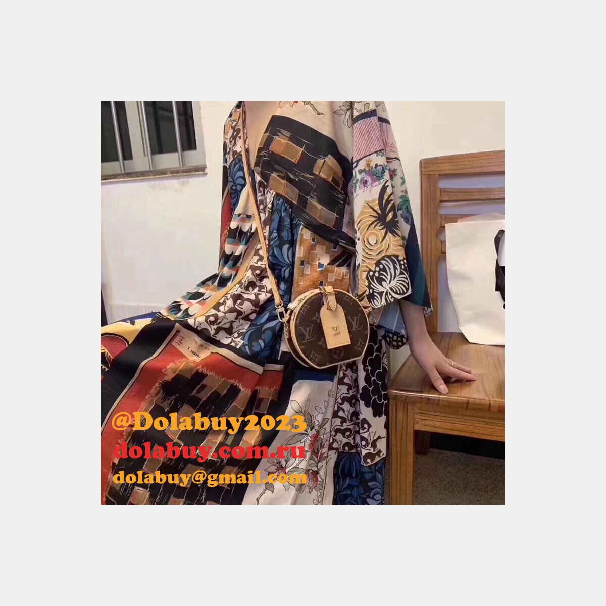 Louis Vuitton AAA+ Mini Boite Chapeau Monogram M44699 Brown MINI