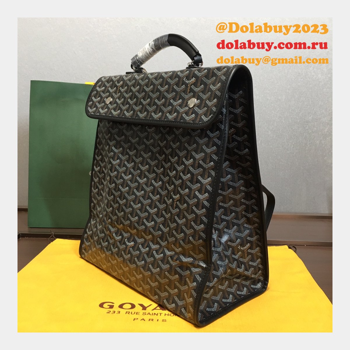 Goyard 1:1 Mirror Latest Saint Lager Designer Replica Bag