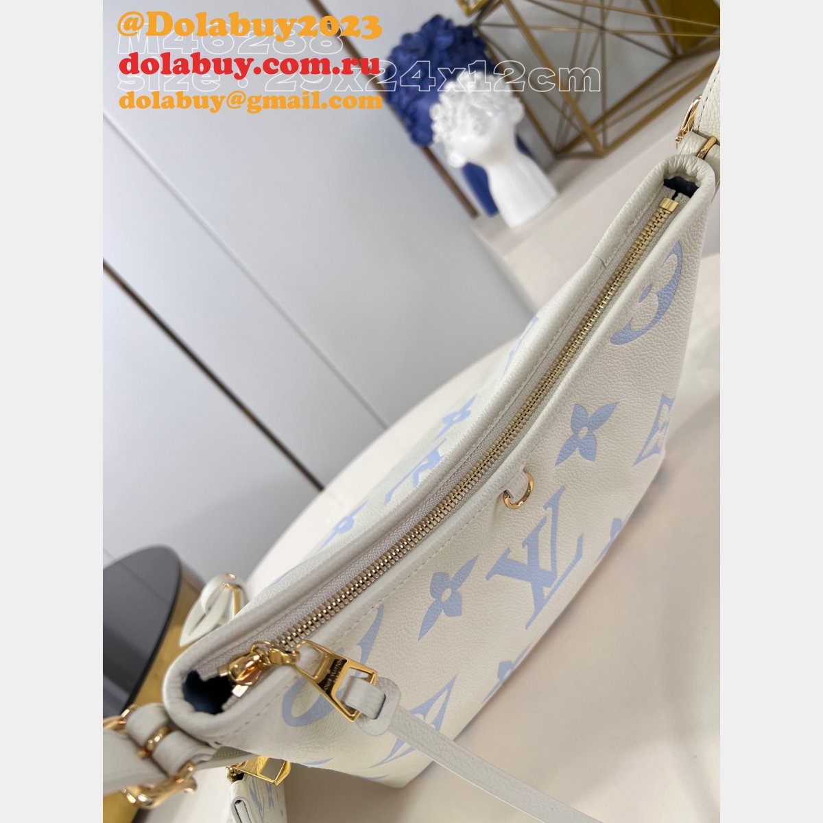 CarryAll Bicolor Monogram Empreinte M46288 Louis Vuitton Replica Bag