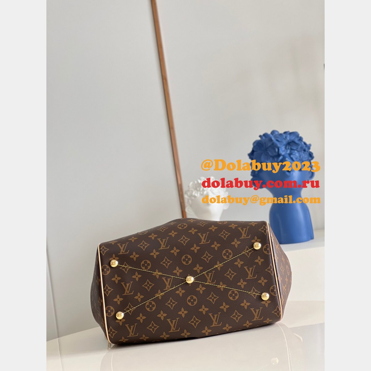 Louis Vuitton Replicas Designer Monogram Tivoli M40144/M40143 Handbag