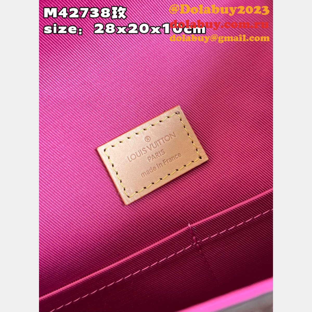 Designer Louis Vuitton M42738 Fake Cluny Monogram Handbag for Women