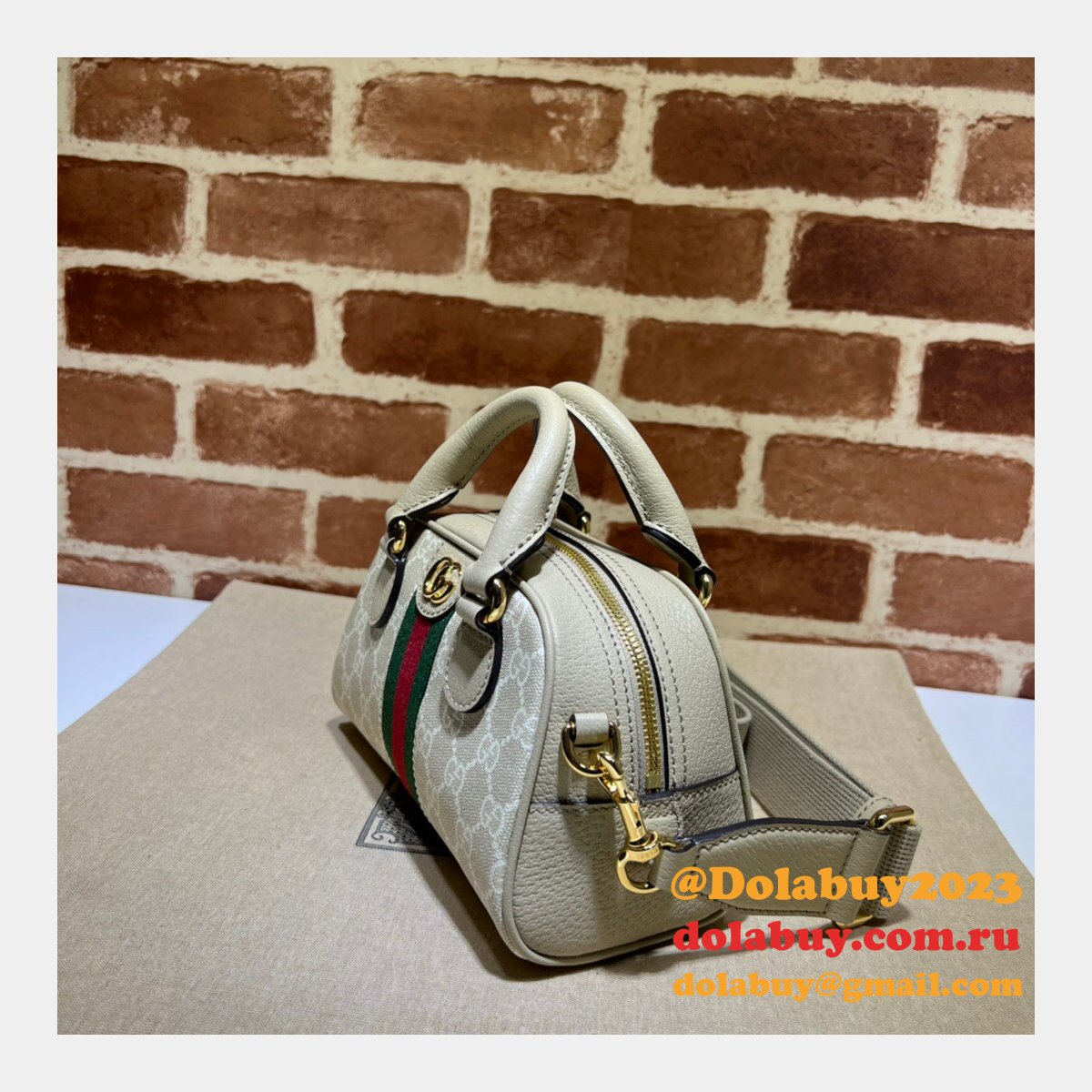 G*u*i designer ophidia 724606 gg top handle replica bag