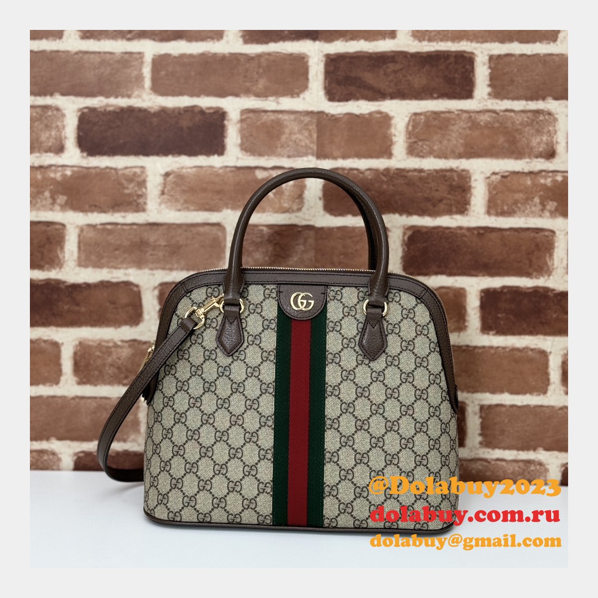 Ophidia Medium Top Handle 795258 Designer Gucci Fake Bag