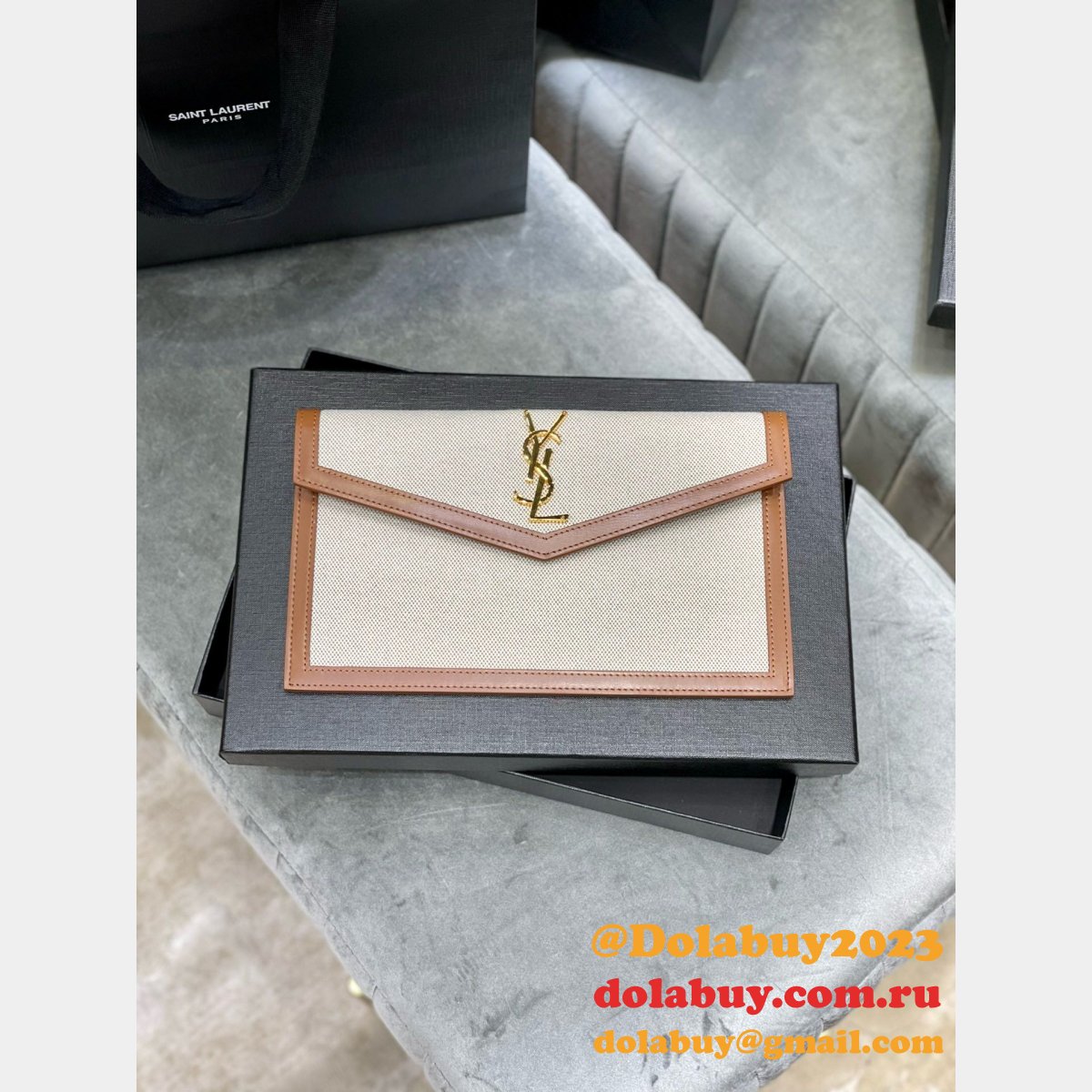 Top Quality YSL Uptown CLUTCH 565739