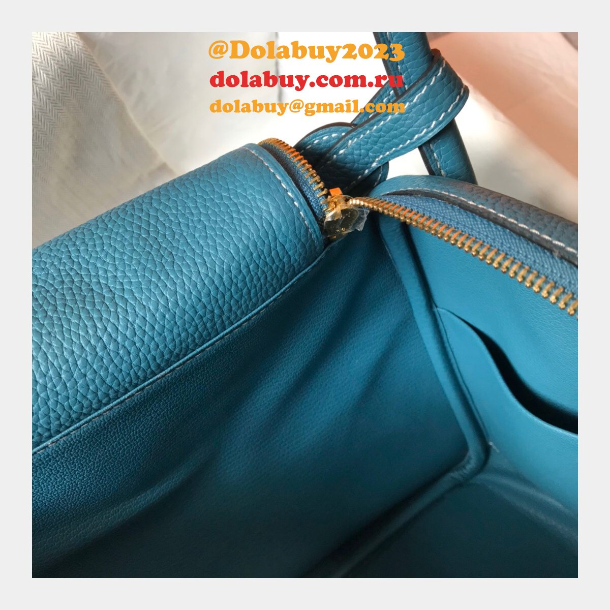 Hermes Replica Blue Lindy 26cm Bags Sale Outlet Online