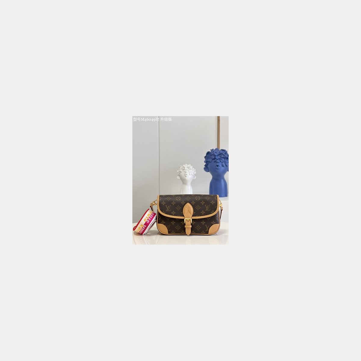 Replica Louis Vuitton Copy Diane Monogram M46049 Fuchsia Bags