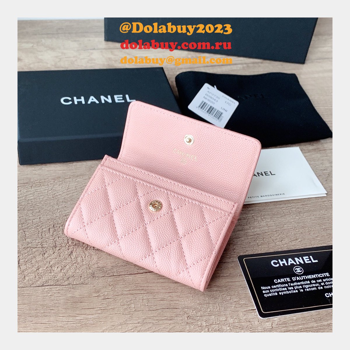 Copy AP2735 AAA Quality Replica Flap Card Holder