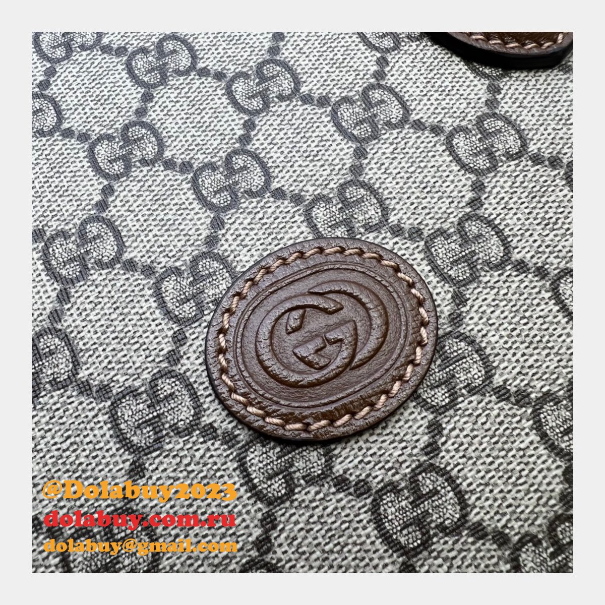 high quality replica G*u*i 674155 tote with interlocking g bag