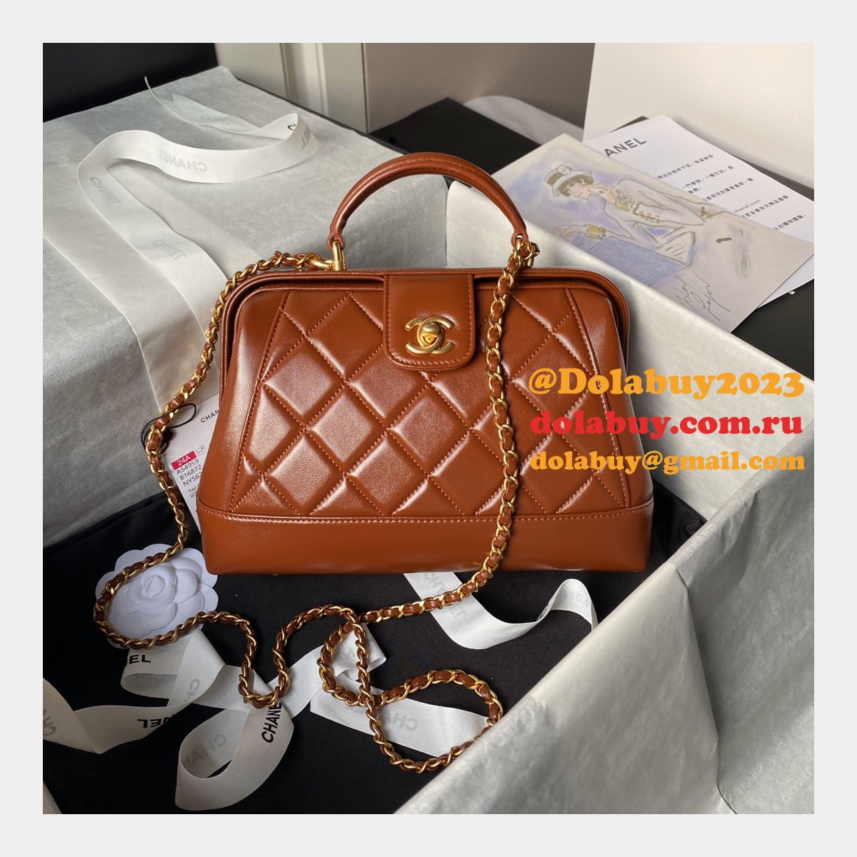 UK Top Handle 1:1 Mirror Luxury Top Quality AS4959 Bag