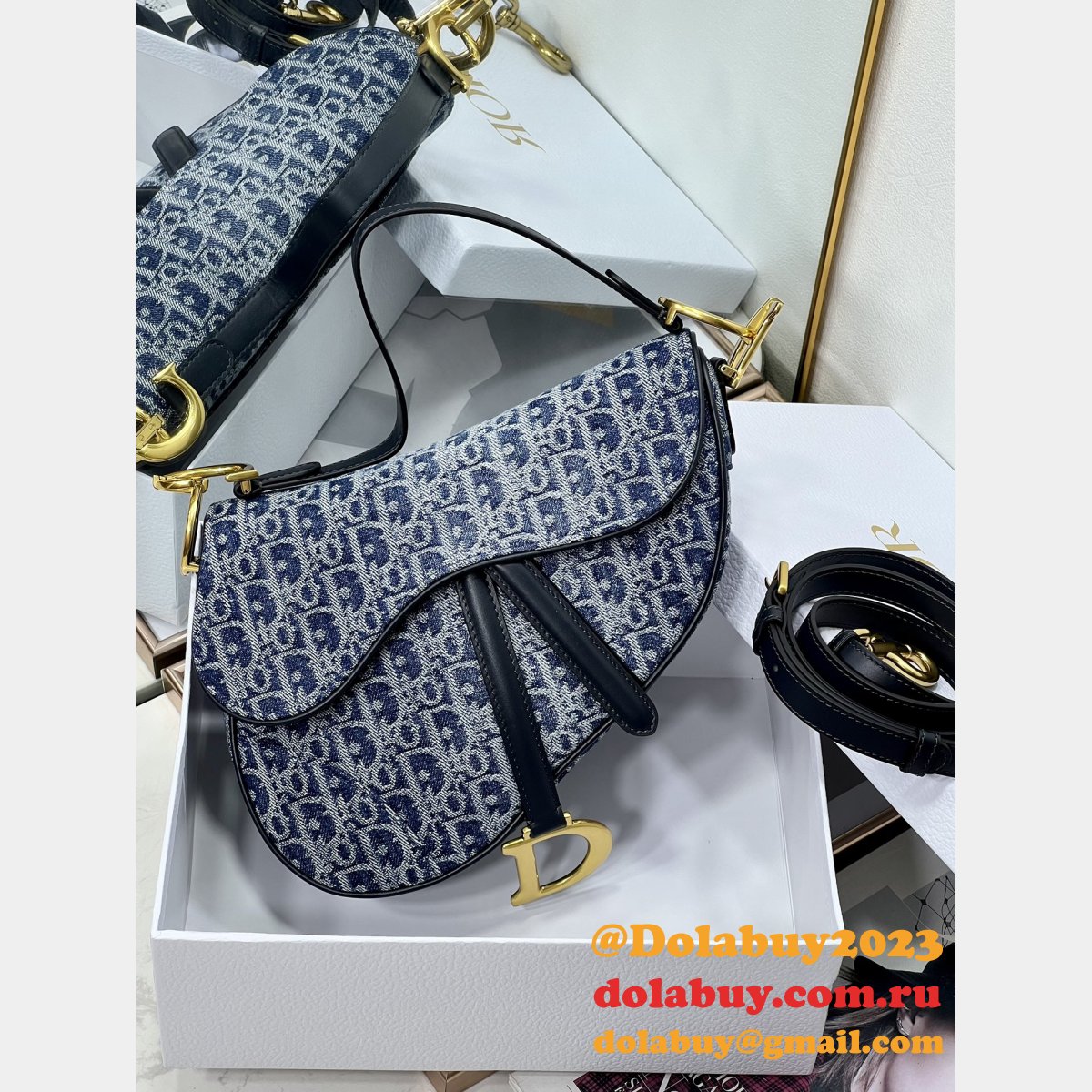 Fashion Christian Dior Montaigne Saddle 3351/3397 Replica Bag