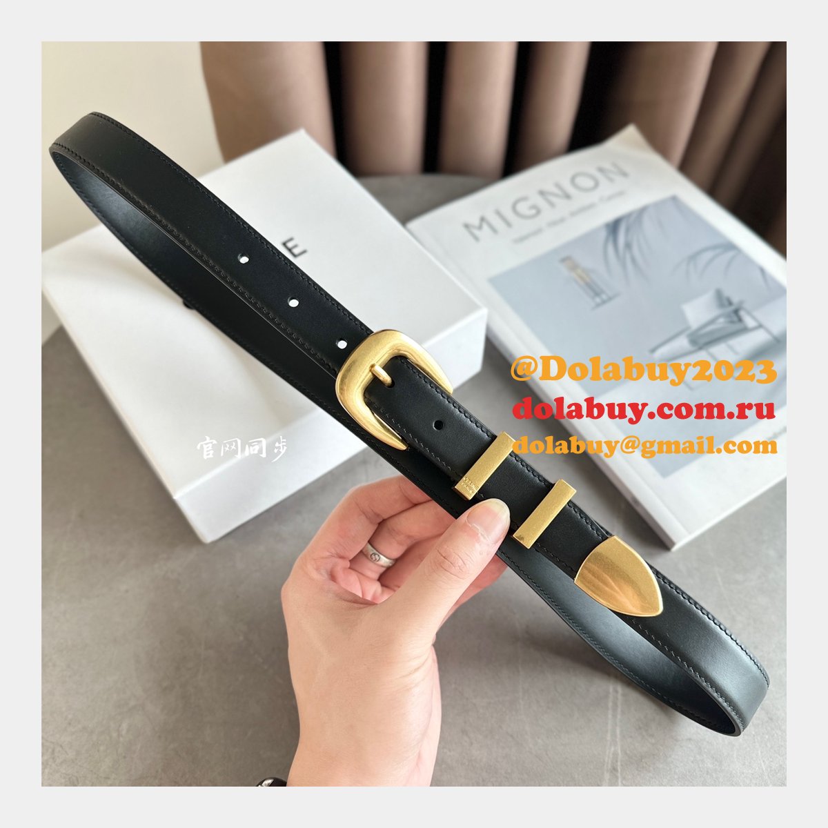 Wholesale Perfect CELINE 25MM Best belt