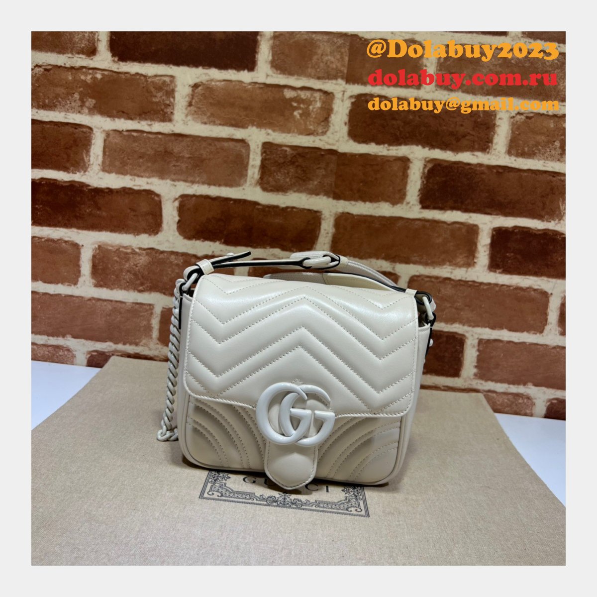 perfect G*u*i gg marmont matelasse 739681 shoulder fake bag