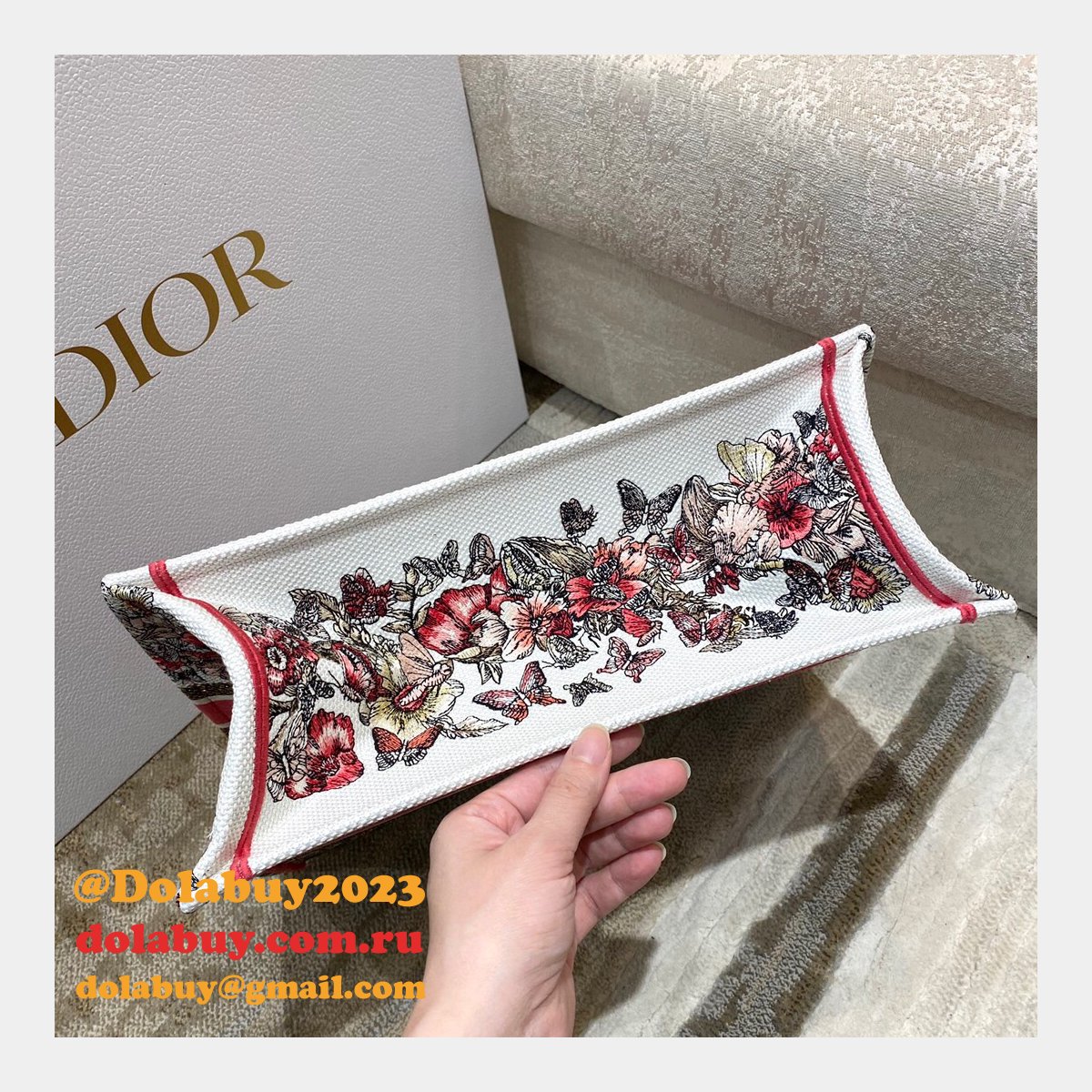 Cheap Christian Dior CD Book Tote Bag 36/41.5CM Fancy Bags Ru