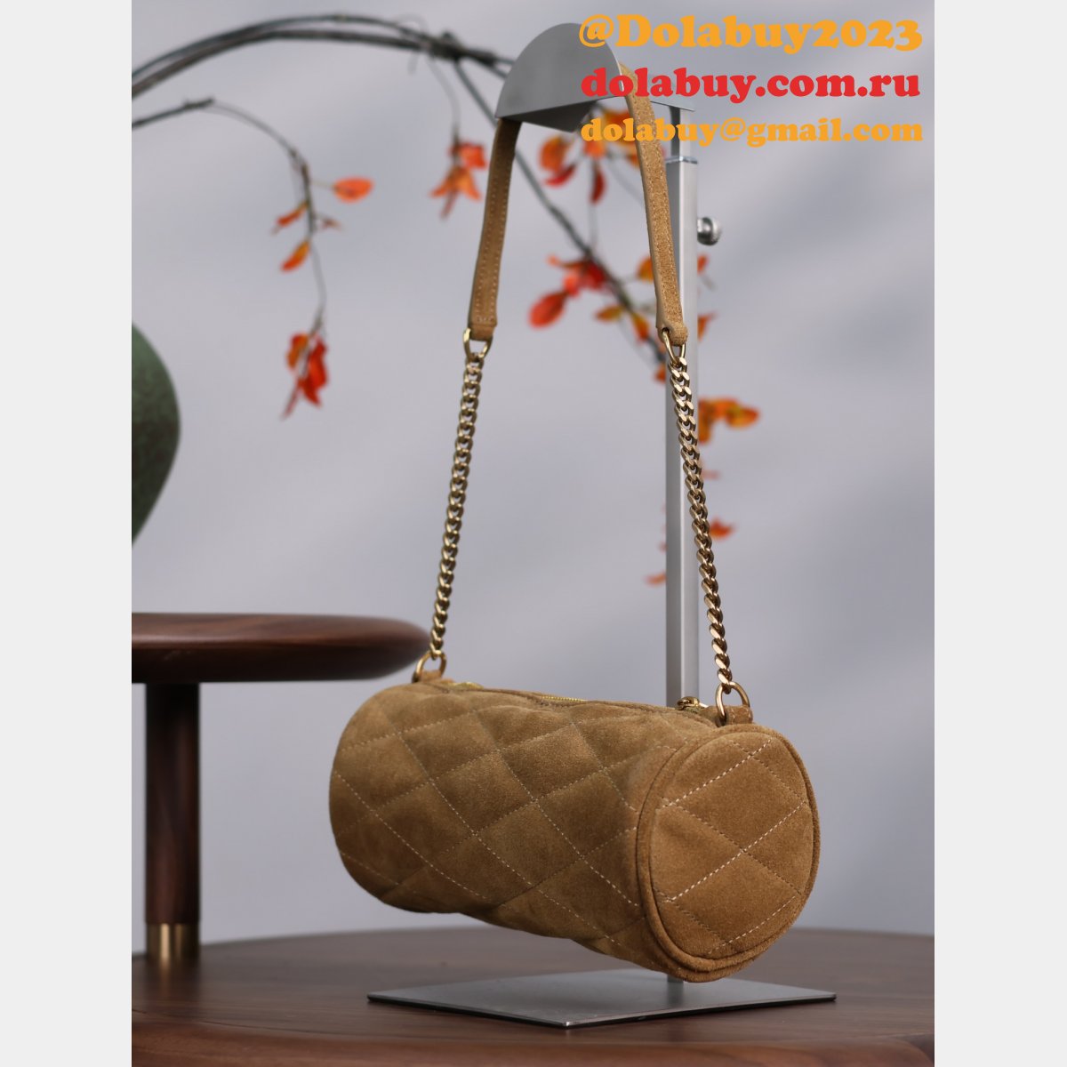 Luxury Designer 699703 7 Star YSL Sade Drum Knockoff Bag