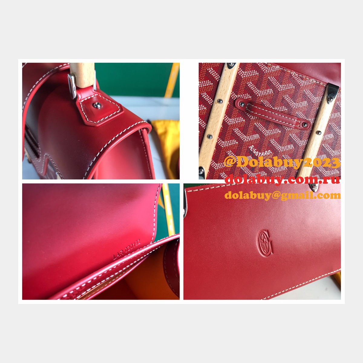 Goyard Best Quality Fake Saïgon 020192 Replica Bags Store
