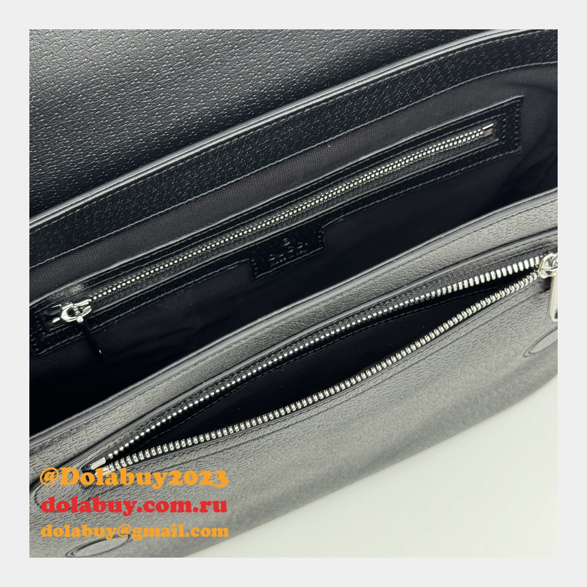 Best Gucci Black Medium GG Crossbody 795459 7 Star Inspired Bag