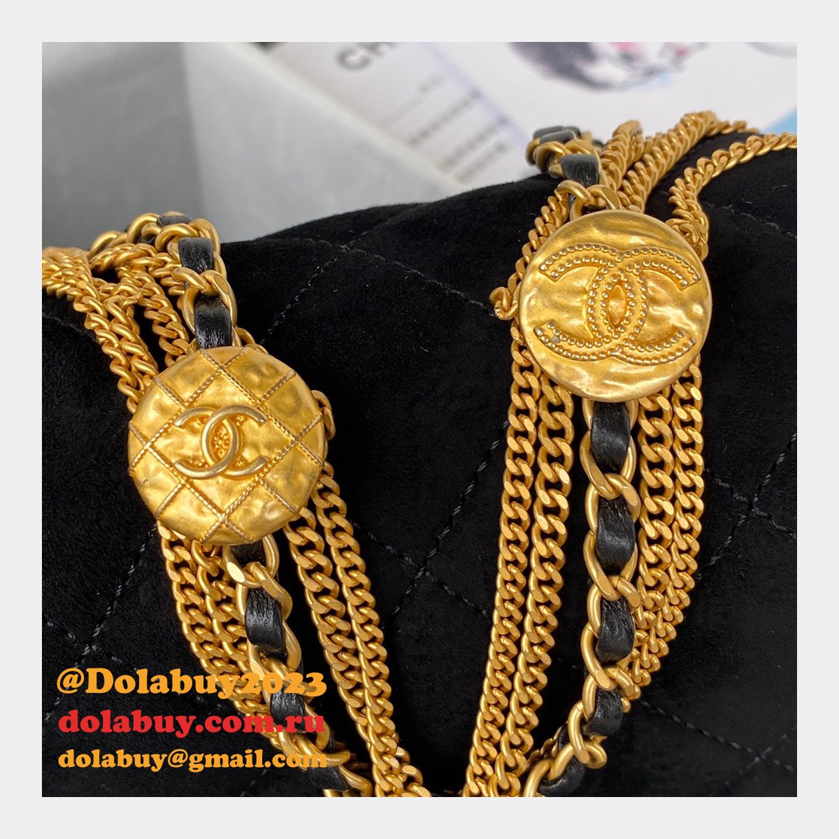 Designer Replica Toppest Flap AS3378 Bag Black/Brown