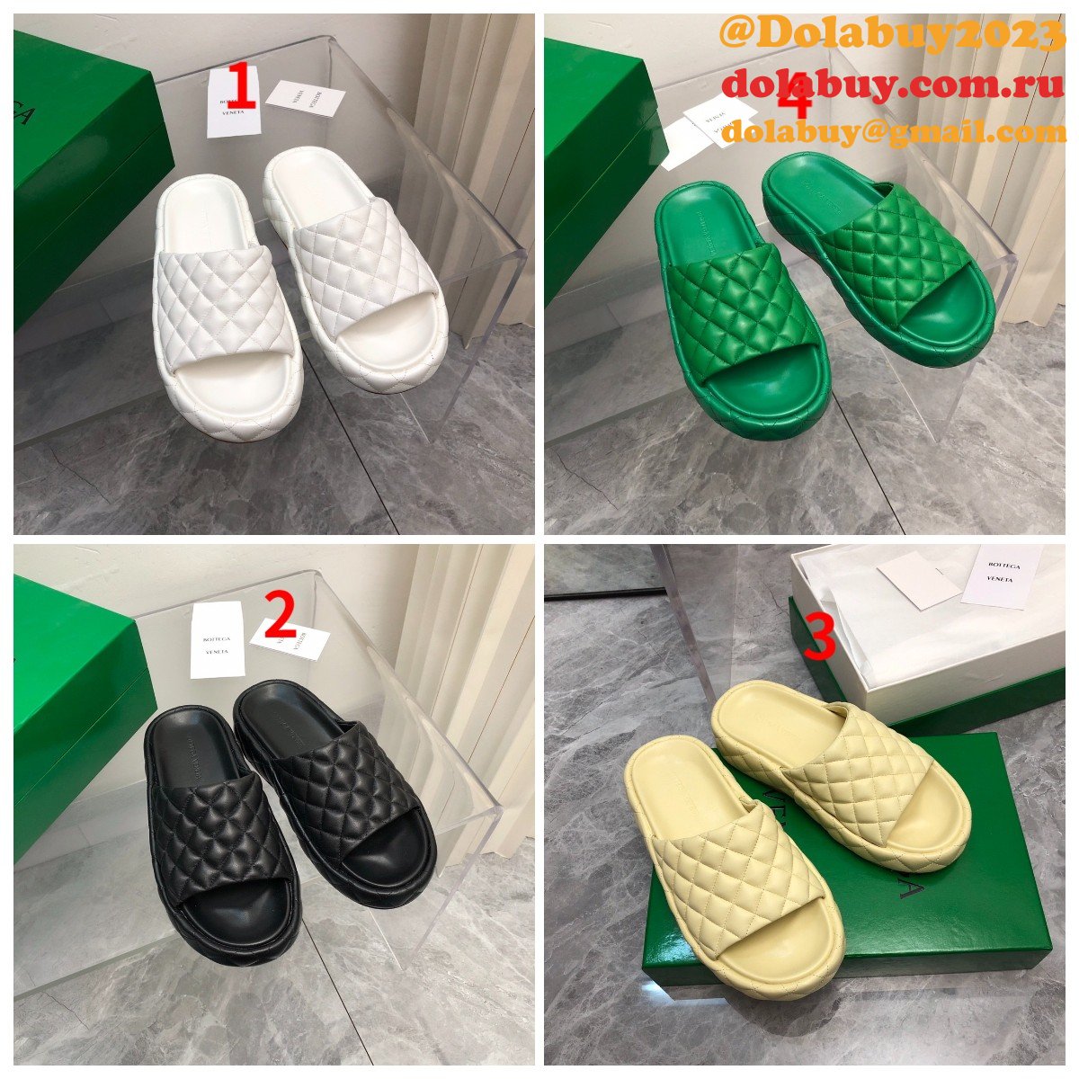 Fashionreps Shoes Bottega Veneta Slippers Replica Wholesale