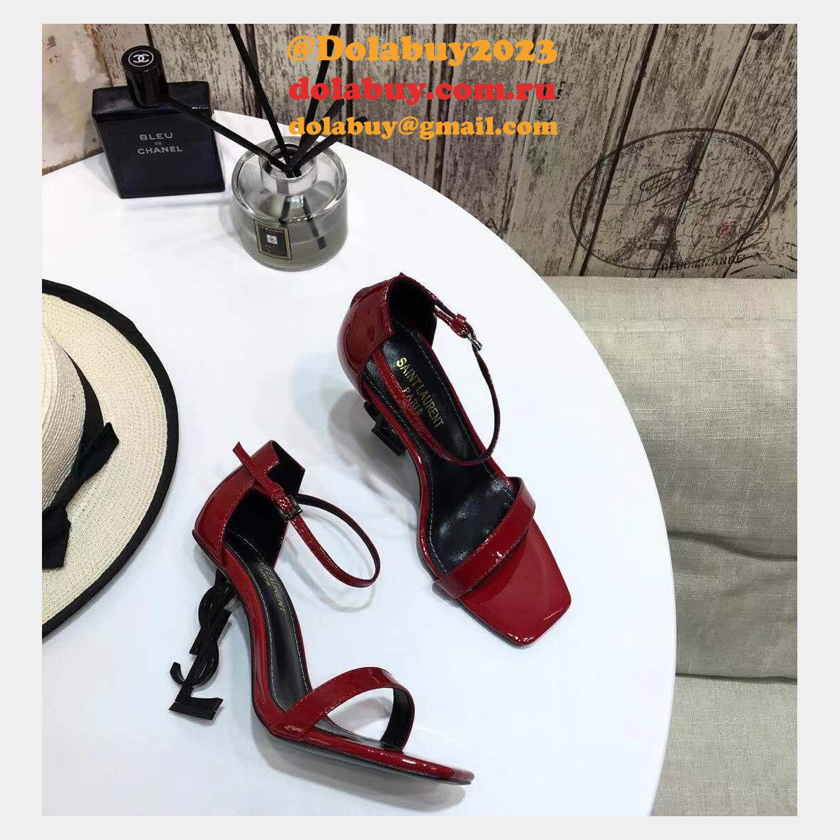 Saint Laurent High Heel Sandals 009