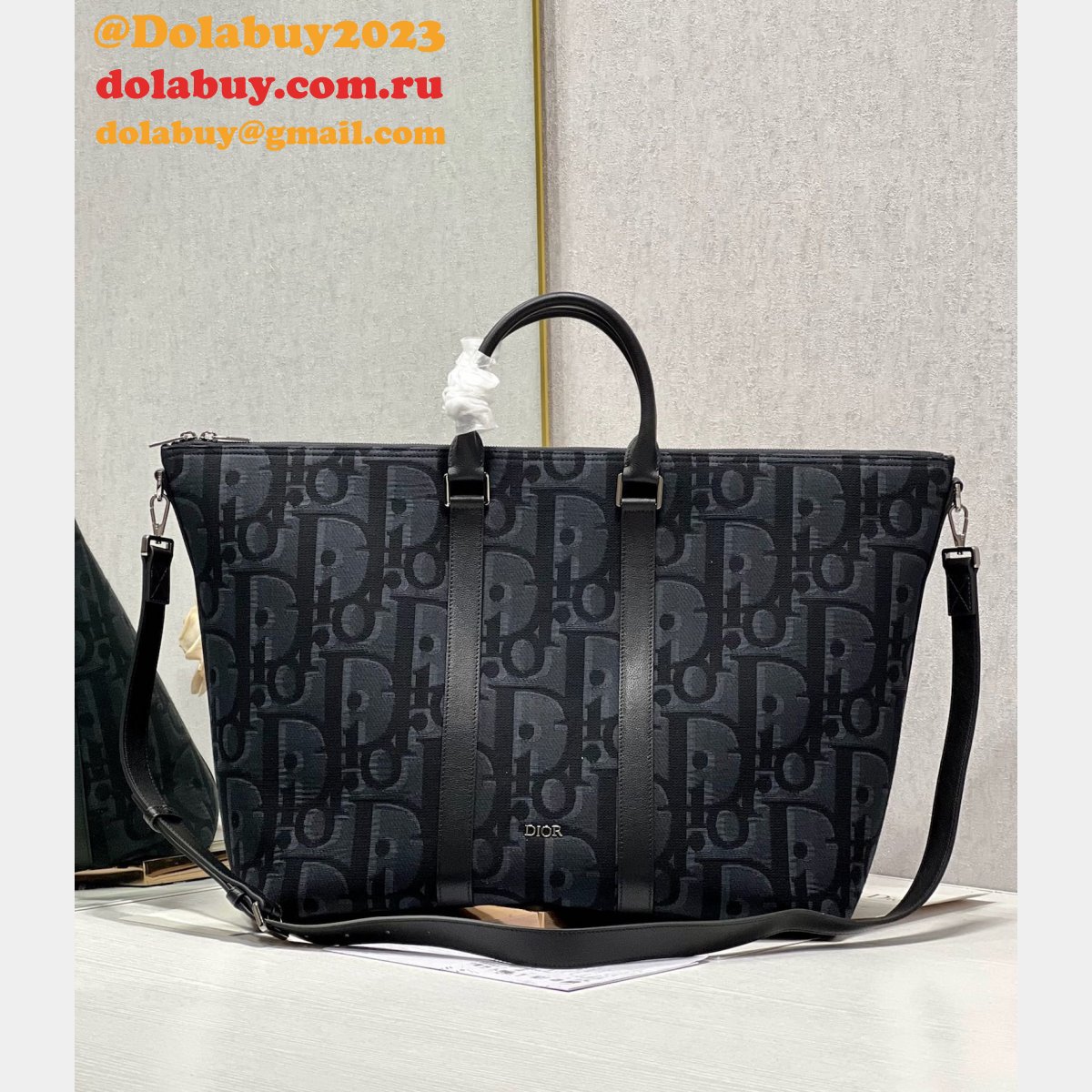 7 Star Dior Oblique Weekender 40 handbag