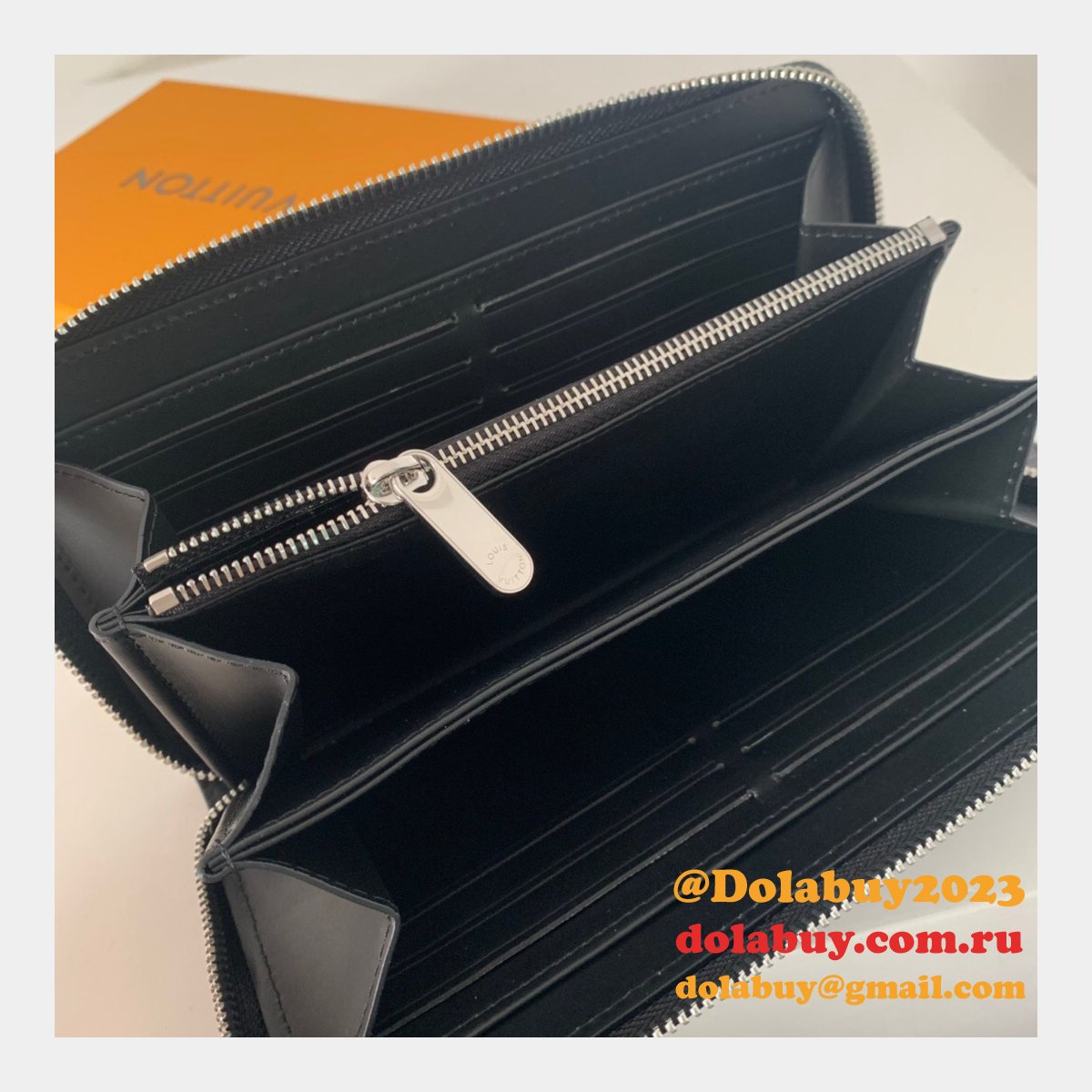 Louis Vuitton M61867 Fake Zippy Wallet Mahina Multiple Colour