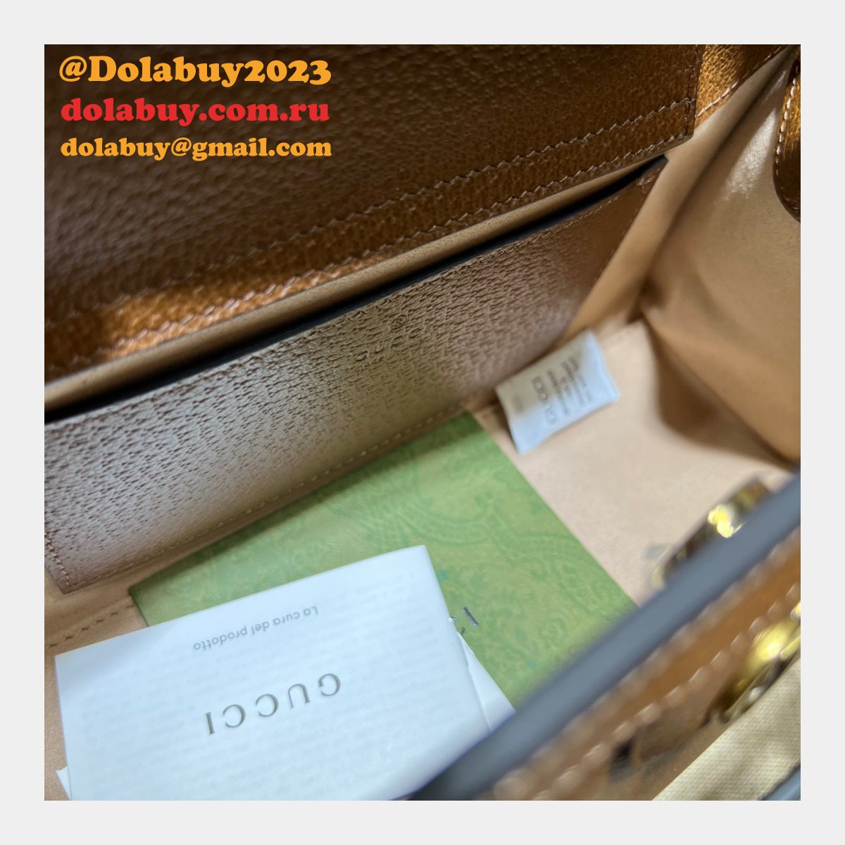 G*u*i diana replica 735153 small shoulder 1:1 mirror bag