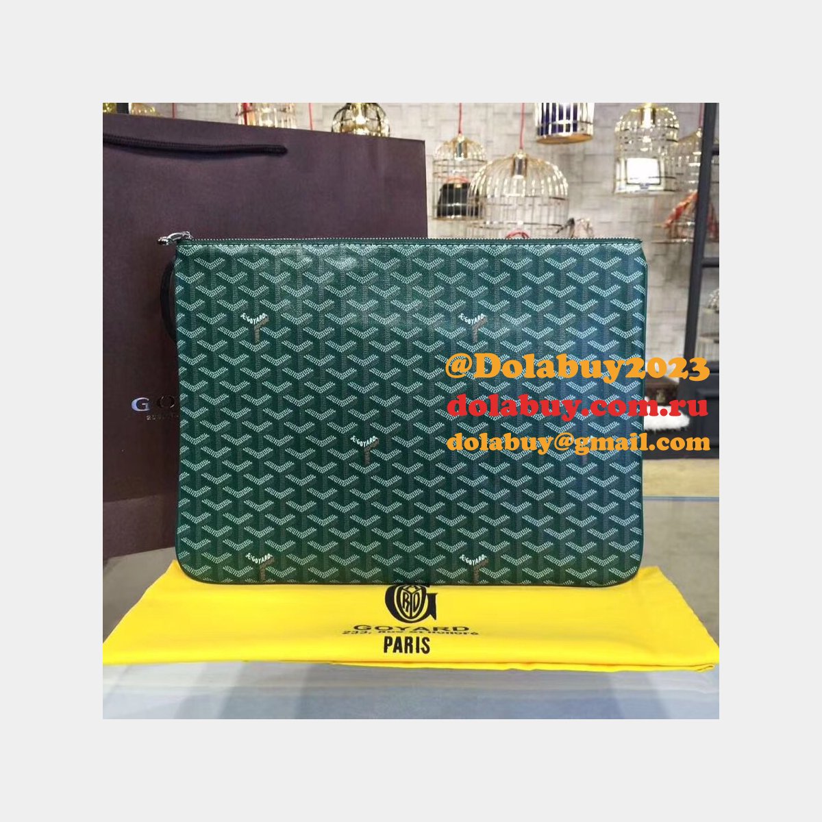 Top Quality Goyard Multi-Color Clutch AAA+ Bags
