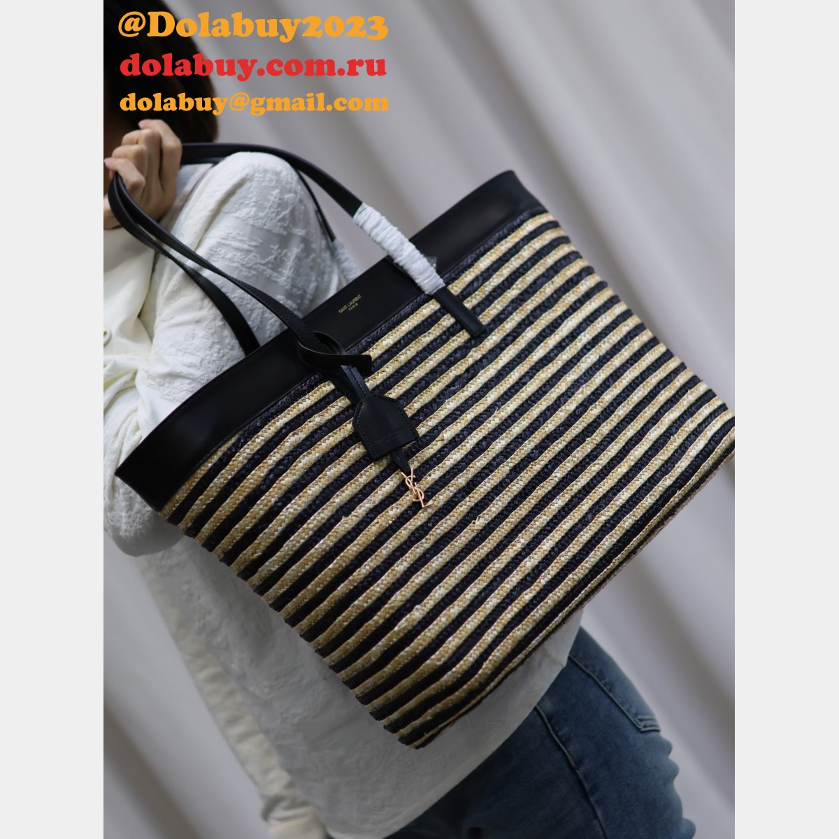 Tote Shopping Replica Saint Laurent UK 394195 Bag