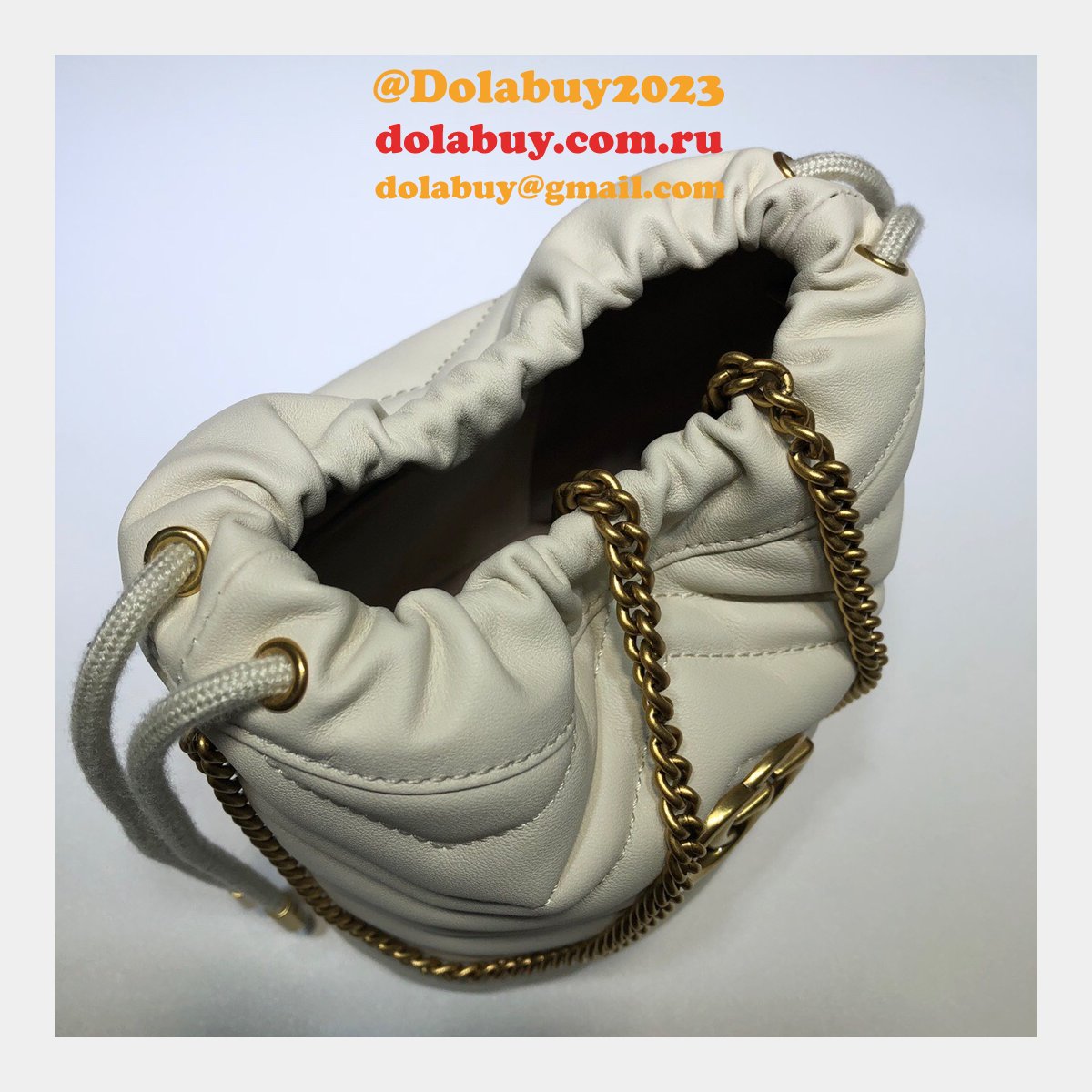 G*u*i replica 7 star gg marmont mini bucket 575163 bag