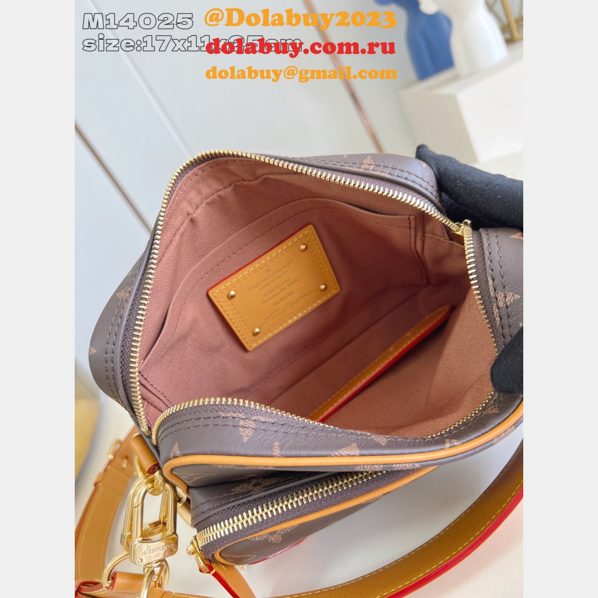 Nil Bag Louis Vuitton Fake M14025 Luxury Autres Cuirs Monogram Brown