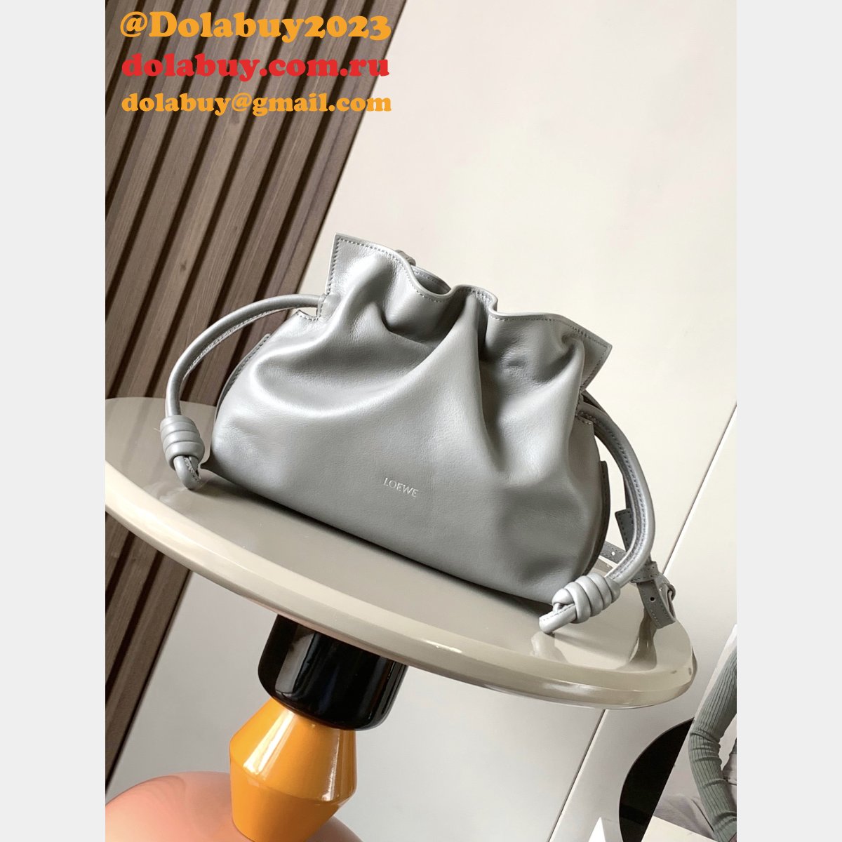 Replica Loewe Mini Flamenco Clutch In Nappa Calfskin 23CM