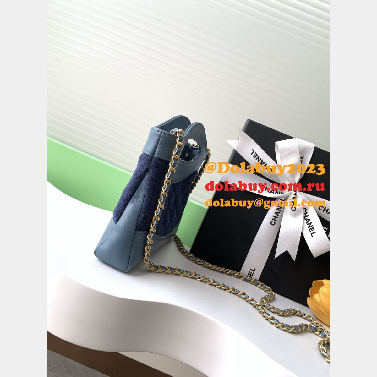 Designer 1:1 Mirror Line Mini Shopping Copy AS3656 Bag