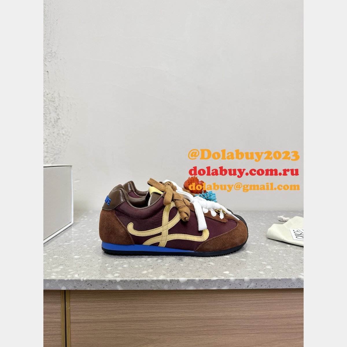 Luxury Loewe Ballet Runner 2.0 in Soft Calfskin