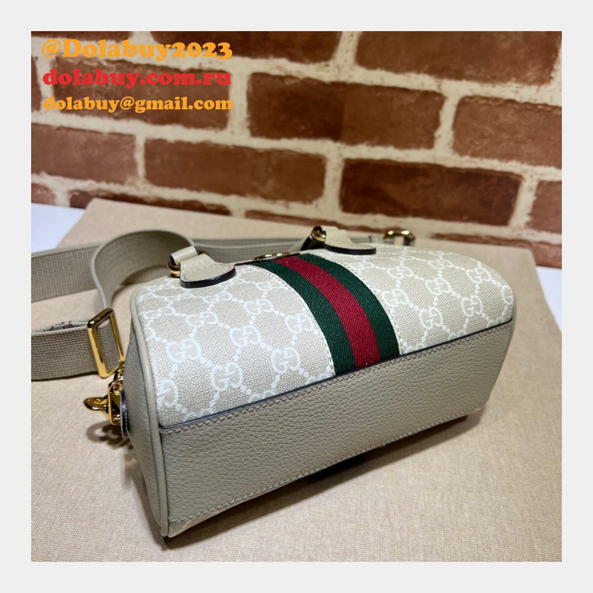 G*u*i designer ophidia 724606 gg top handle replica bag