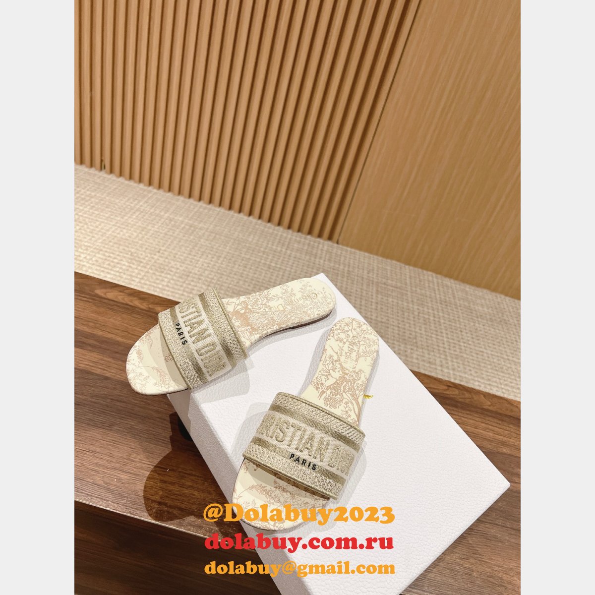 7 Star Top Quality Wholesale DIOR DWAY SLIDE