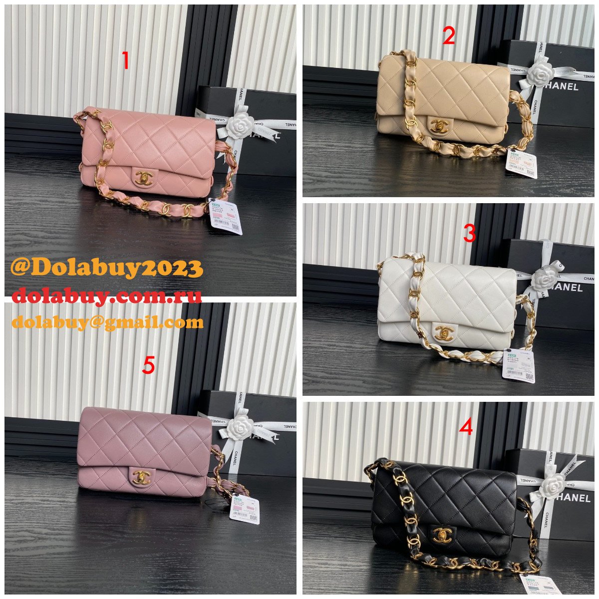 Duplicate Mini Flap Fall-Winter AAA+ AS5176 Bag