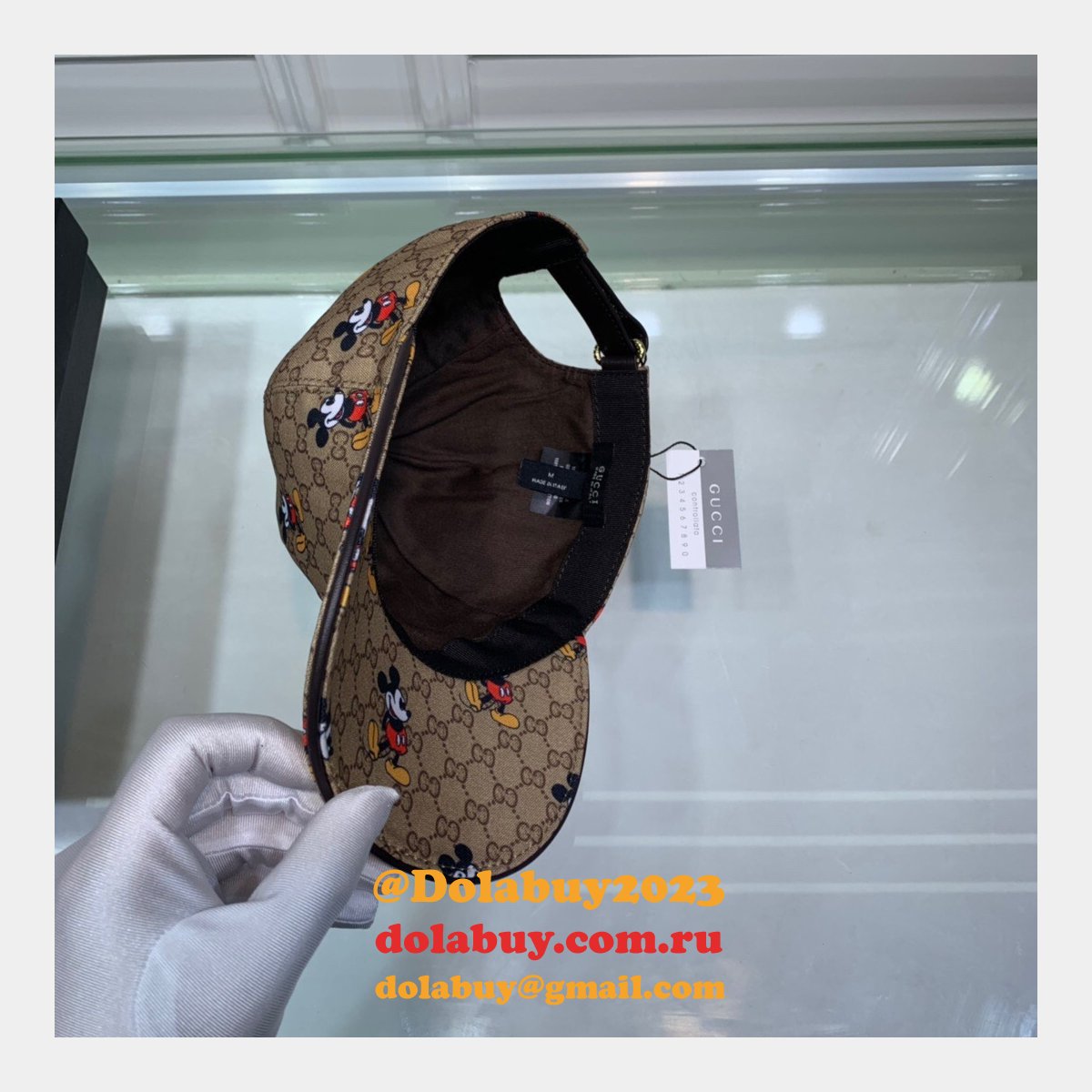 top quality G*u*i mickey mouse hats