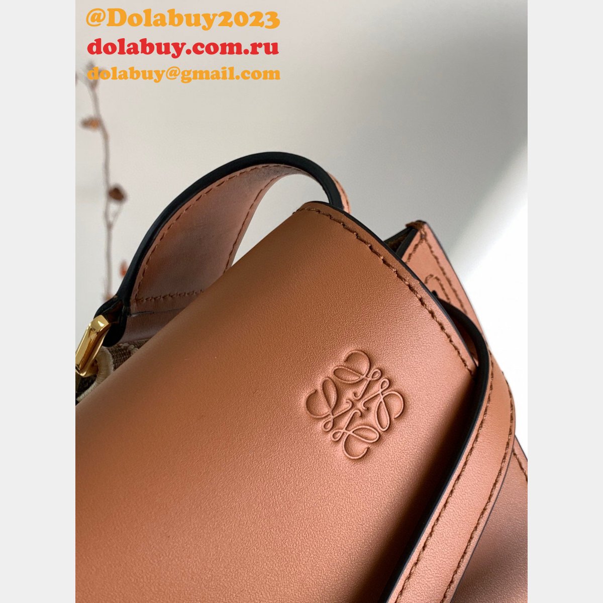 Best 7 Star Best Replica LOEWE Gate Dual 61824 BAG MINI