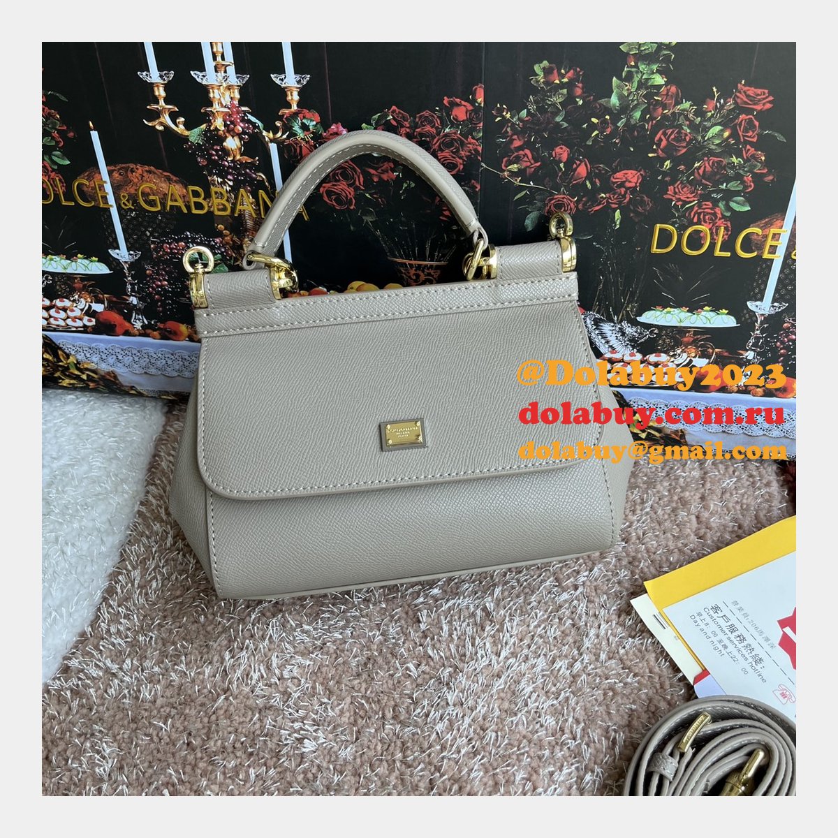 Dolce & Gabbana High Quality Replica 4135 Sicily Bag