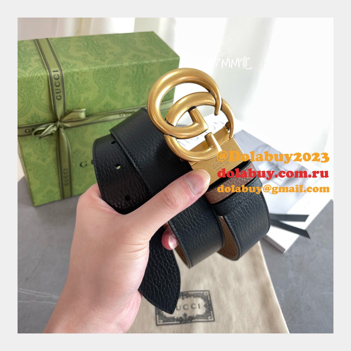 What is AAA Quality 3.7CM Replica Belts