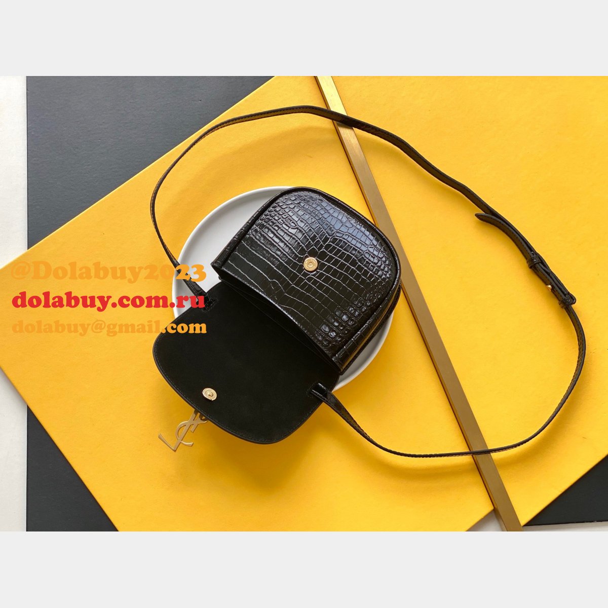 Where To Buy Fake 619740 Saint Laurent Kaia Satchel Bag